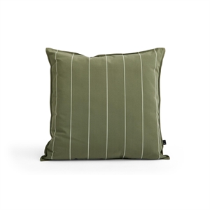 Coussin Terrazza HAY 60x60 Olive à Rayures Étroites