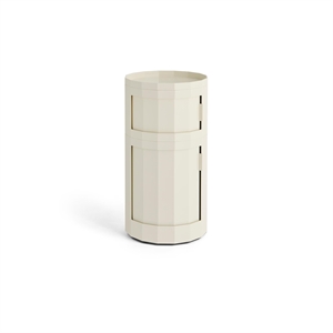 Meuble HAY Facet 110 à Roulettes, Couleur Coquille D'œuf