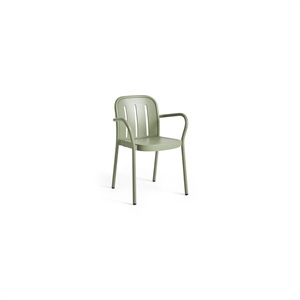 Chaise HAY Deville avec accoudoirs, vert thym