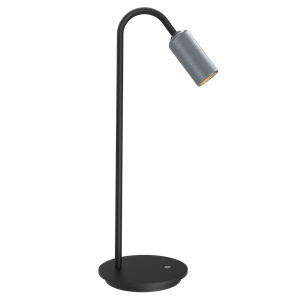 Lampe à Poser Antidark Decor T1 Noir/ Aluminium