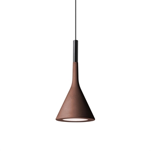 Suspension D'extérieur Aplomb de Foscarini , Rouge Pompéien