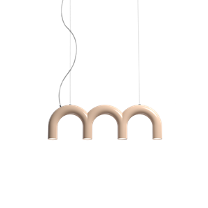 Suspension Triplette Arche Oblure Nude
