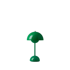 &Tradition Flowerpot VP9 Lampe de Table Portable Vert Signal