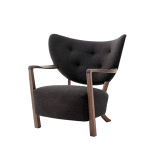 &Tradition Wulff ATD2 Fauteuil Hallingdal 376/Noyer