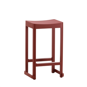 Tabouret de bar Artek Atelier 65 cm Rouge foncé