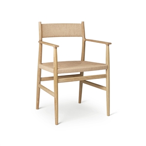 Brdr. Krüger Heritage Chaise de Salle à Manger avec Accoudoirs Chêne