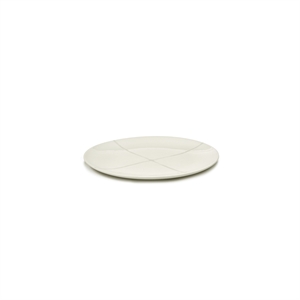 Assiette Serax Zuma M Blanc sel