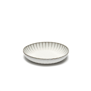 Assiette creuse Serax Inku L Blanc