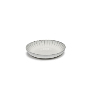 Assiette creuse Serax Inku M Blanc