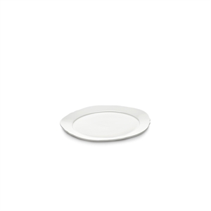 Assiette à lunch Blanc Serax Silhouette