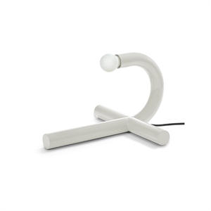 Lampe à Poser La Tre E Mezzo Blanc Valerie Objects