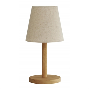 Lampe à Poser Portable Watt & Veke Tess Chêne/Naturel