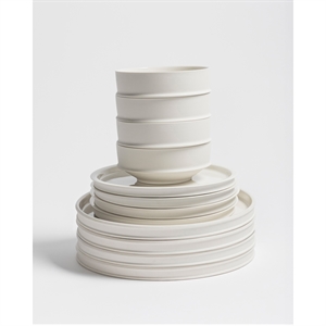 Coffret de démarrage Serax Dune, lot de 12, blanc albâtre