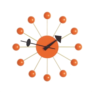 Vitra Ball Clock Horloge Orange