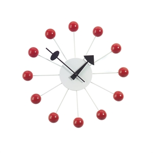 Montre Vitra Ball Clock Rouge