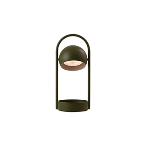 Lampe à poser portable Frandsen Ball vert olive
