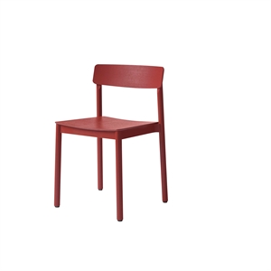&Tradition Betty TK2 Chaise de Table à Manger Brun Rouge