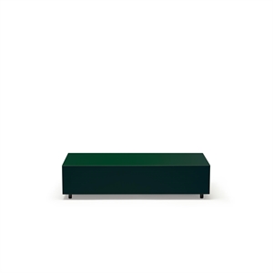 Table Basse avec Tiroir Established & Sons Bloc L120 Vert Bouteille vif/Vert pin/Vert Signal