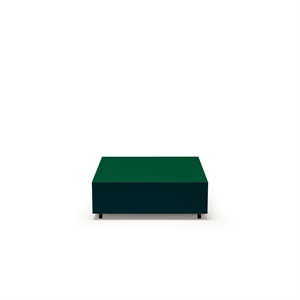 Table Basse avec Tiroir Established & Sons Bloc L85 Vert Bouteille vif/Vert pin/Vert Signal