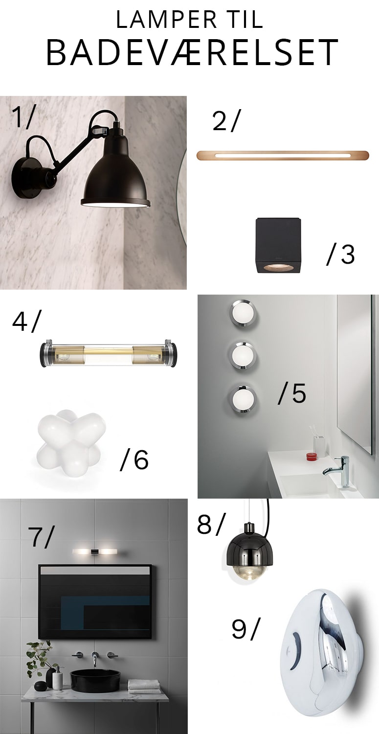 Badeværelseslamper