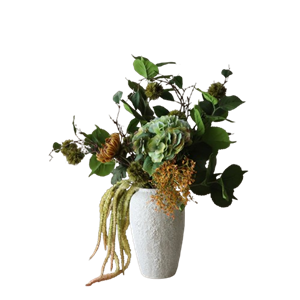 Bouquet Botané Châtaigne Doré Brun