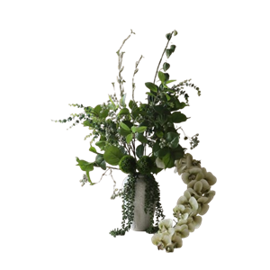 Bouquet Camouflage Jungle Botané Vert