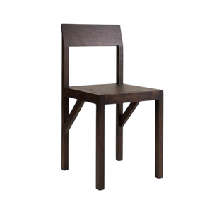 Chaise de Salle à Manger Frama Bracket Marron Foncé