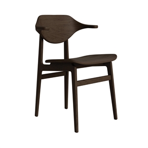 Chaise de Salle à Manger NORR11 Bufala Chêne Fumé Foncé