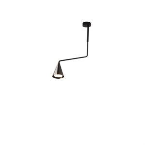 Plafonnier TOOY Gordon 561.11A Noir Mat