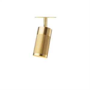 Thorup Copenhagen Cartouche Plafonnier Encastré Laiton