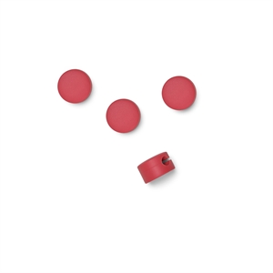 Pedestal Cable Dots Rouge Brûlant