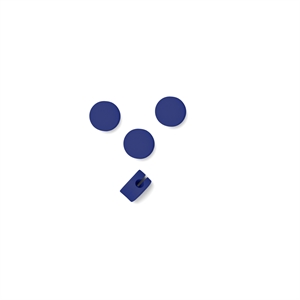 Pied de Câble Dots Ultra Marine