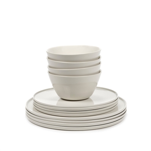 Coffret de démarrage Serax Cena, lot de 12, couleur ivoire
