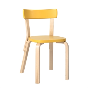 Chaise de salle à manger Artek 69 en Bouleau Jaune