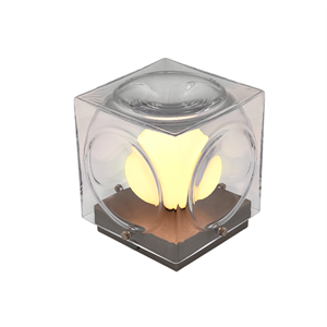 Lampe Portable Lee Broom Chant Transparent/ Argent