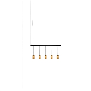 Santa & Cole Cirio Lineal 1 Módulo Suspension Blanc/Porcelaine