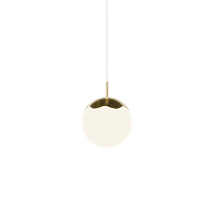 Suspension Rebello Decor Cercle de Vie Ø20 Câble Blanc