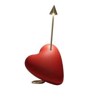 Lampe à Poser Rouge Karman Kuore