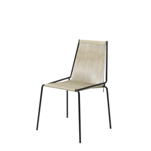 Thorup Copenhagen Noel Chaise de Table à Manger Noir/ Lin