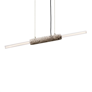 Suspension Limbo Design By Us en marbre Emperador/ Brun foncé
