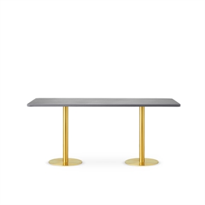 Table Basse Skins Design By Us 174x74 Or/Fumée