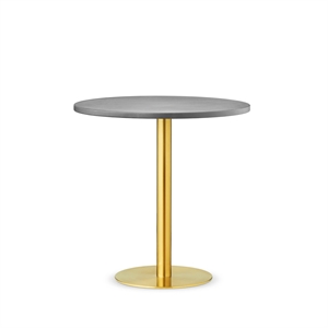 Table Basse Skins Ø74, Design By Us , Or/fumée