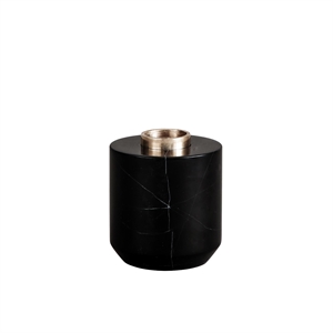 Bougeoir Simple Sons Of Marble, Petit , Noir, Design By Us