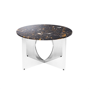 Table basse This Is Art, Design By Us, Chrome/ Noir