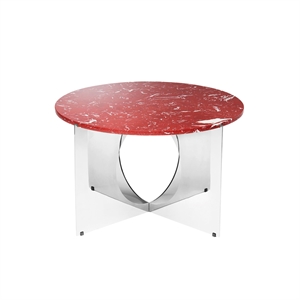 Table Basse This Is Art, Design By Us , Chrome/bordeaux