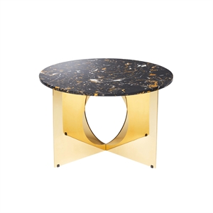 Table Basse This Is Art, Design By Us, Or/ Noir