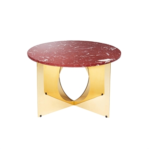 Table Basse This Is Art, Design By Us , Or/bordeaux