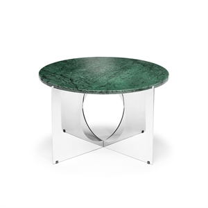 Table Basse This Is Art, Design By Us , Chrome/marbre Vert