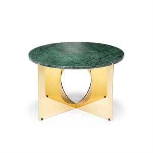 Table Basse This Is Art, Design By Us, en Marbre Doré/ Vert