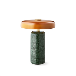 Lampe Portable Trip Design By Us, Couleur Mousse, Marbre et Ambre